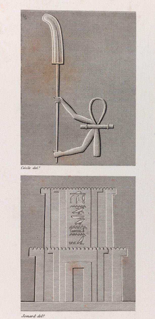 Teb: Karnak, yakın çekim by Unbekannt