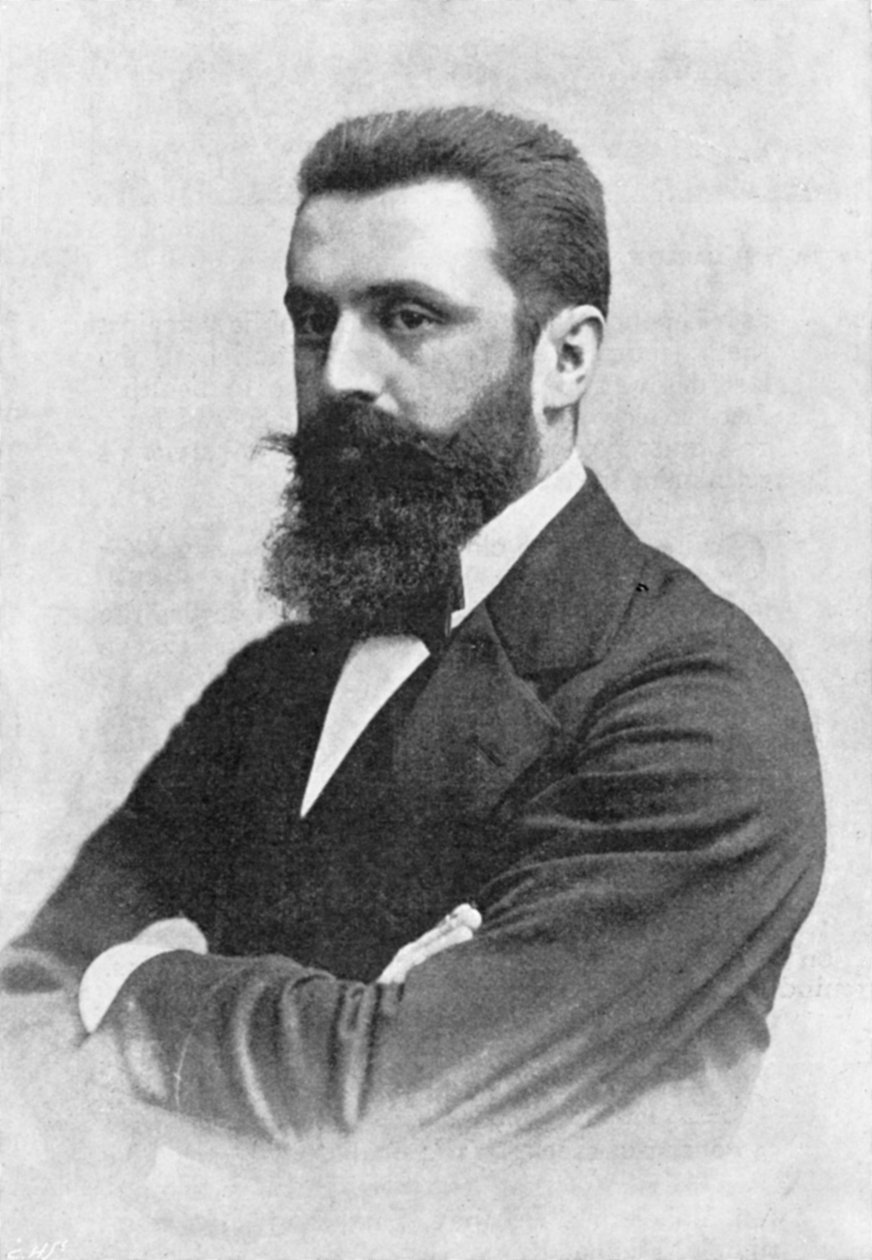 Theodor Herzl 1860-1904, Siyonist lider by Unbekannt