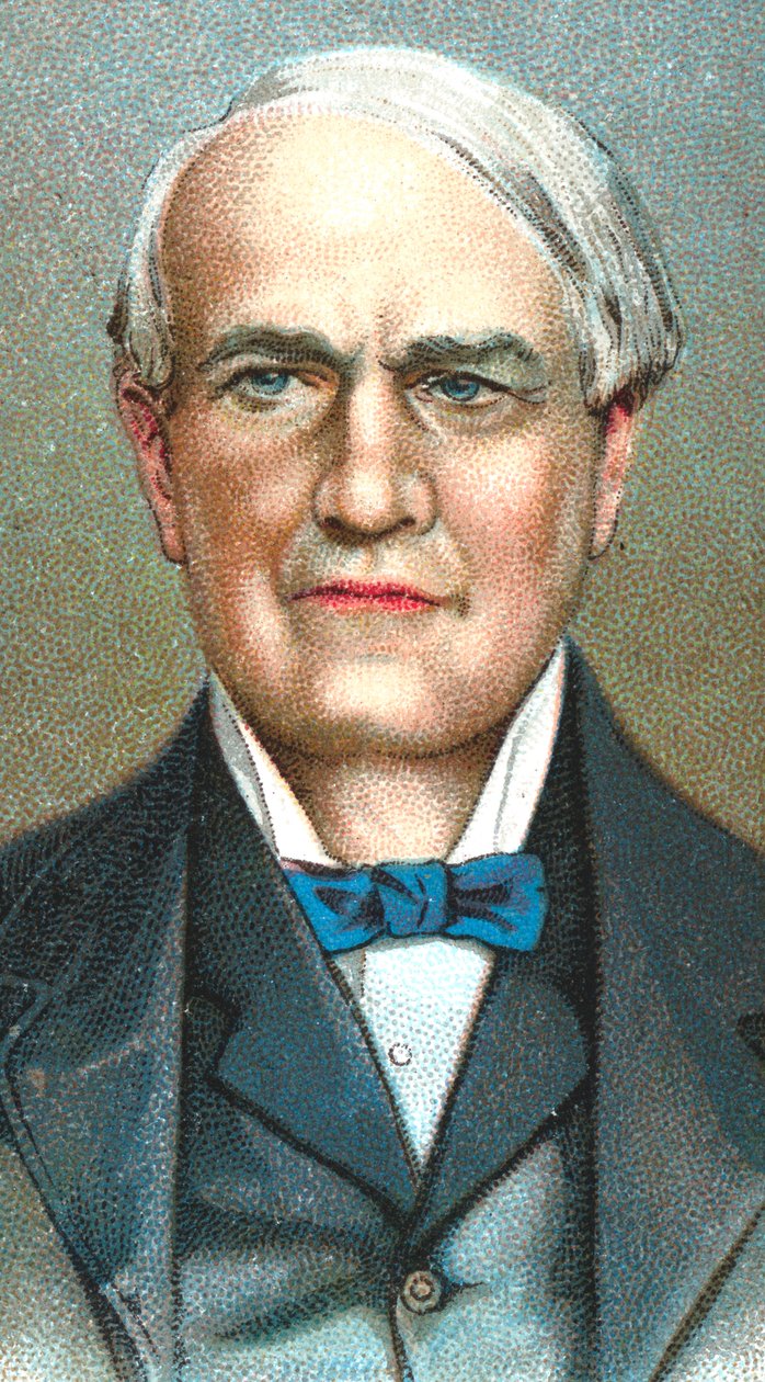 Thomas Alva Edison, Amerikalı mucit, 1924 by Unbekannt