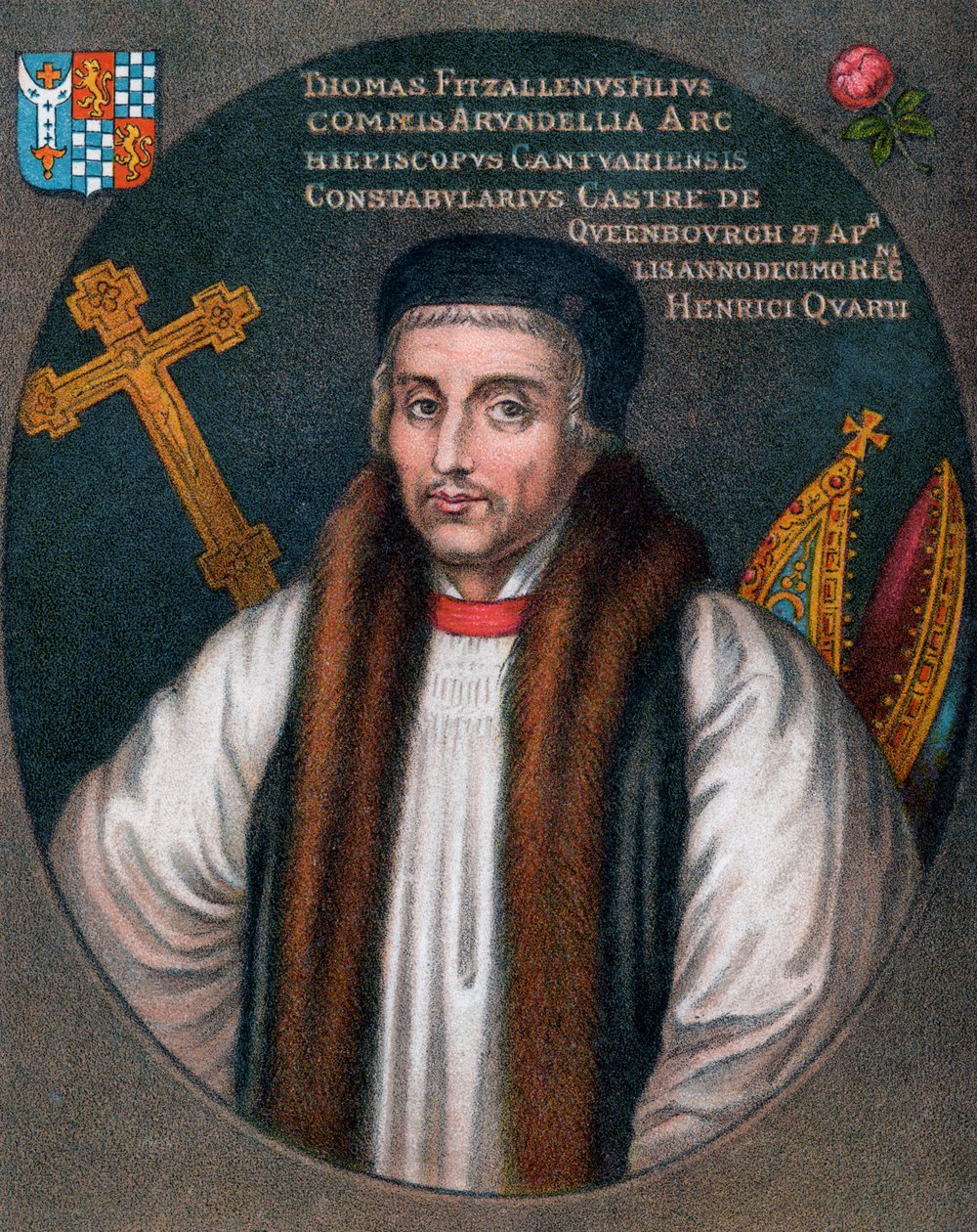 Thomas Arundel, Canterbury Başpiskoposu ve Lord Chancellor by Unbekannt