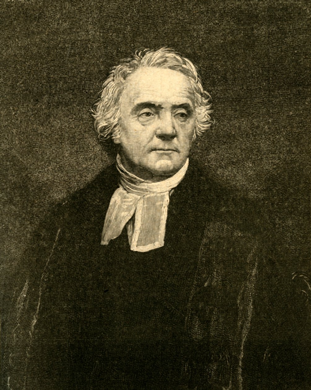 Thomas Chalmers, İskoç din adamı, ilahiyatçı ve politik ekonomist, c1840s c1890. by Unbekannt