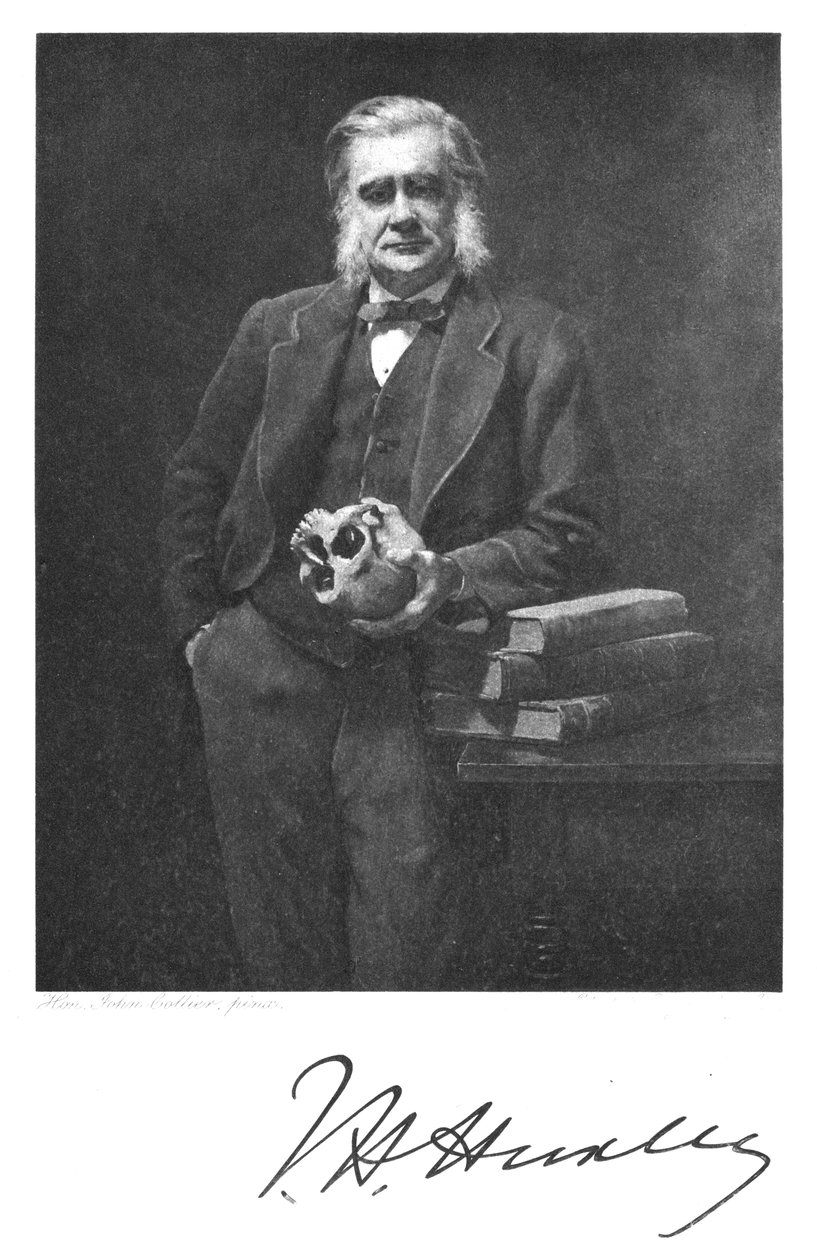 Thomas Henry Huxley, İngiliz biyolog, 1883 by Unbekannt