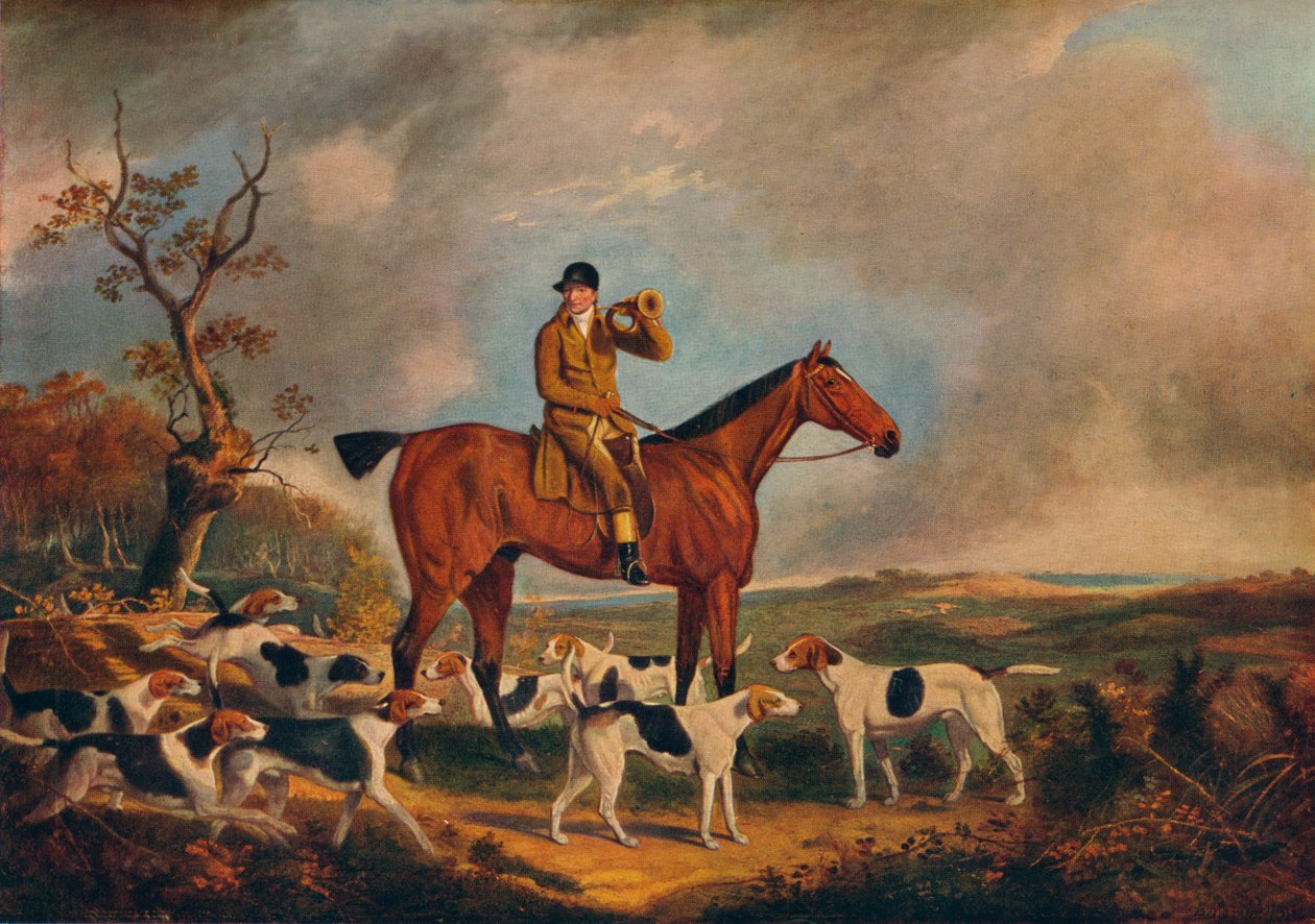 Thomas Oldaker, Avcıları ile Turşu üzerine, 19. yüzyıl, 1922 by Unbekannt