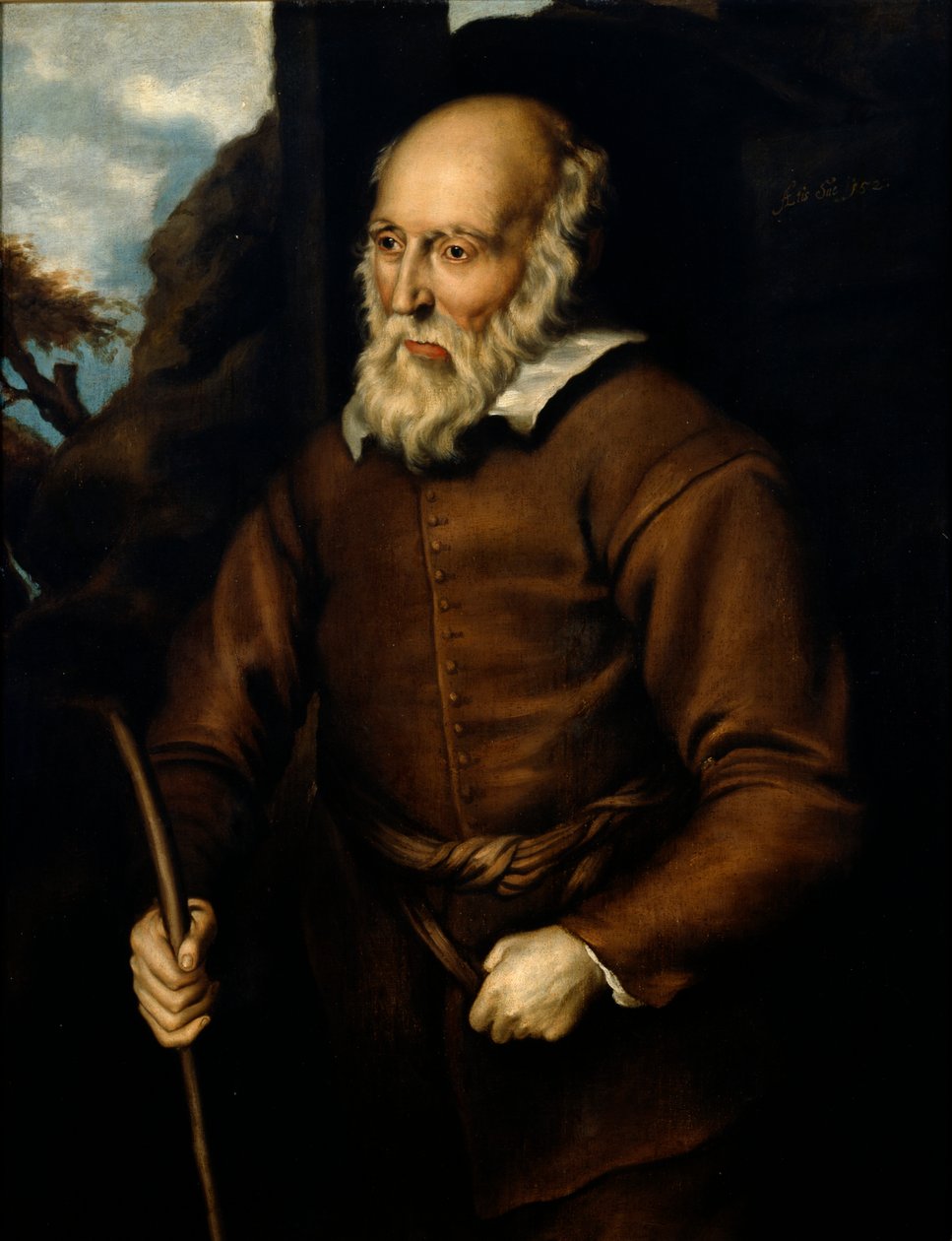 Thomas Parr, c1635 by Unbekannt