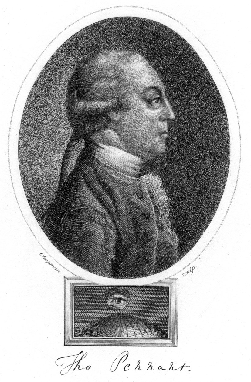 Thomas Pennant, 18. yüzyıl İngiliz zoolog, yazar ve gezgin, 1823 by Unbekannt