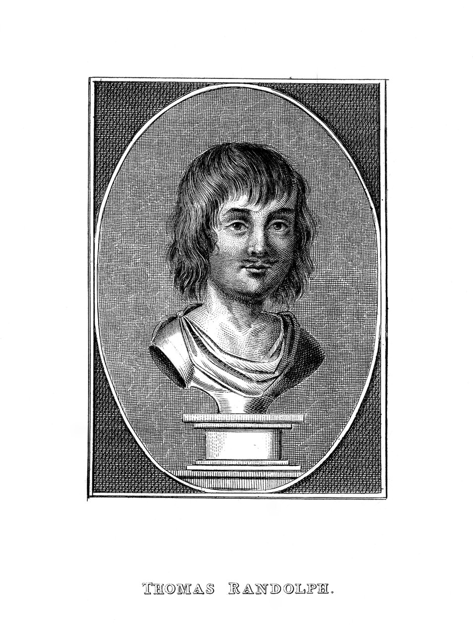 Thomas Randolph, 17. yüzyıl İngiliz şairi ve oyun yazarı, 19. yüzyıl by Unbekannt