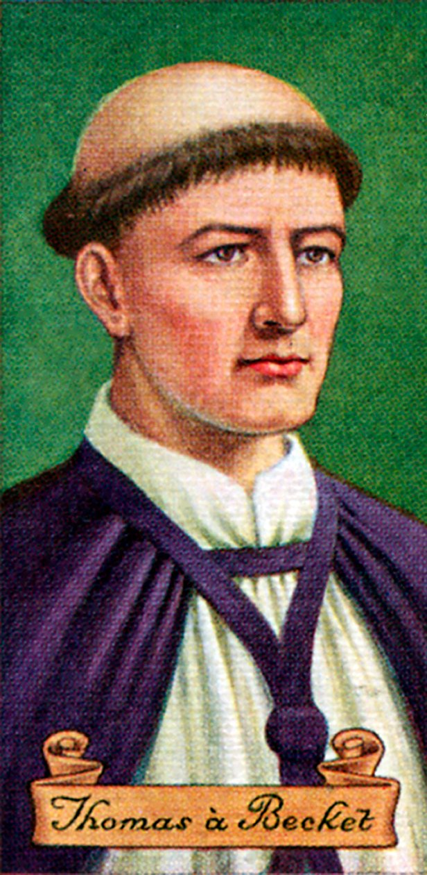 Thomas a Becket, bir dizi sigara kartından alındı, 1935 by Unbekannt