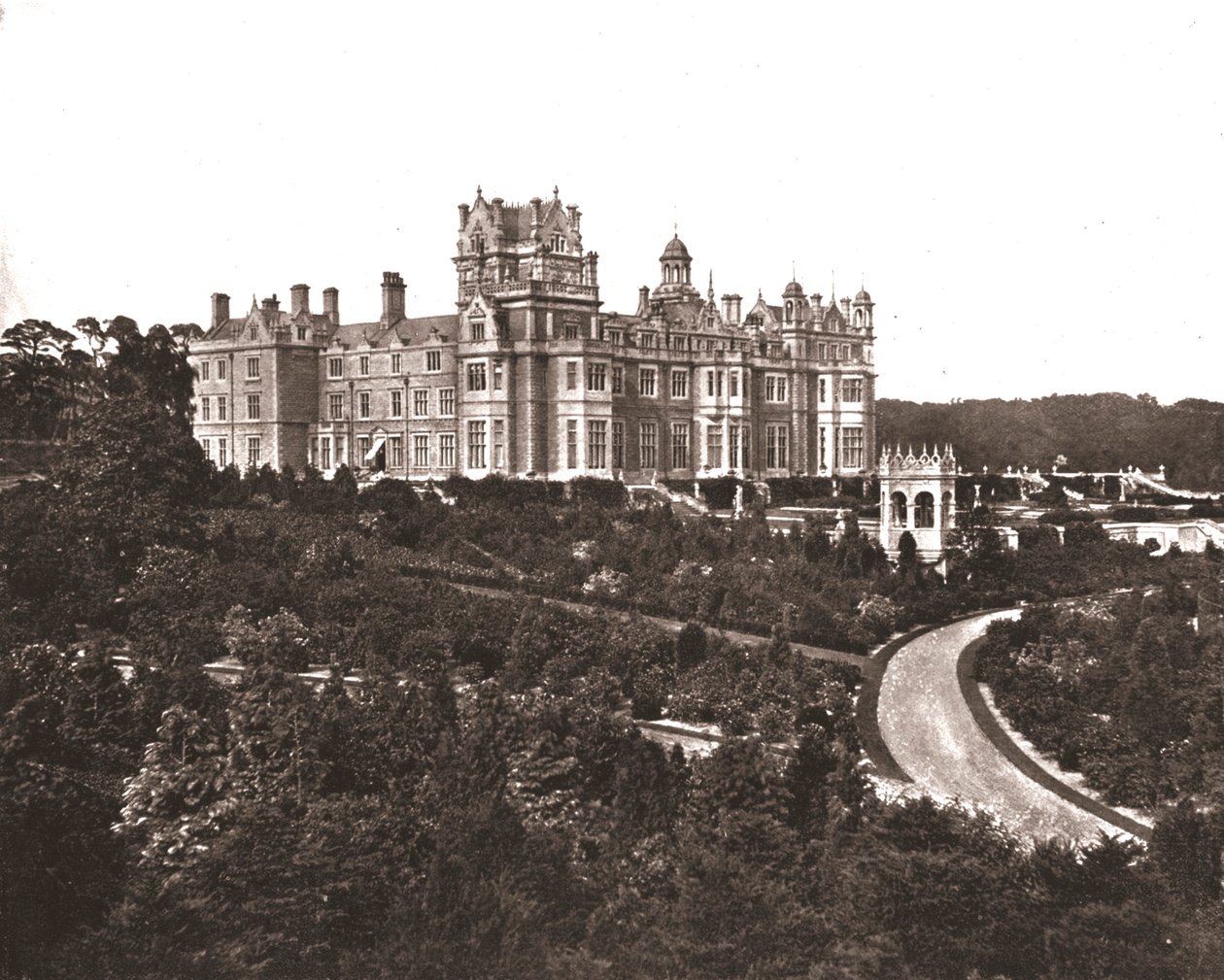 Thoresby Salonu, Nottinghamshire, 1894. by Unbekannt