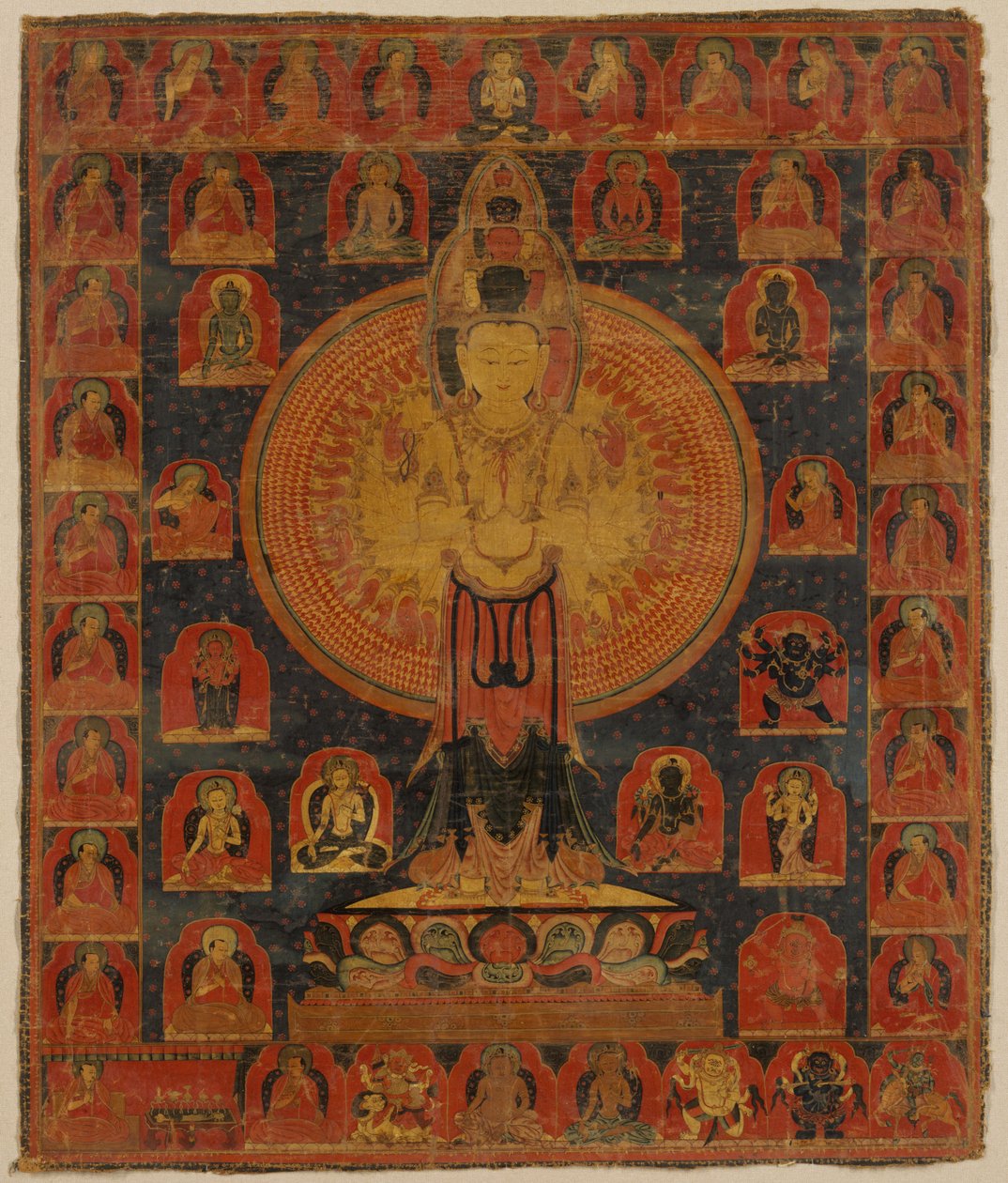 Bin Silahlı Chenresi, Bodhisattva Avalokiteshvara