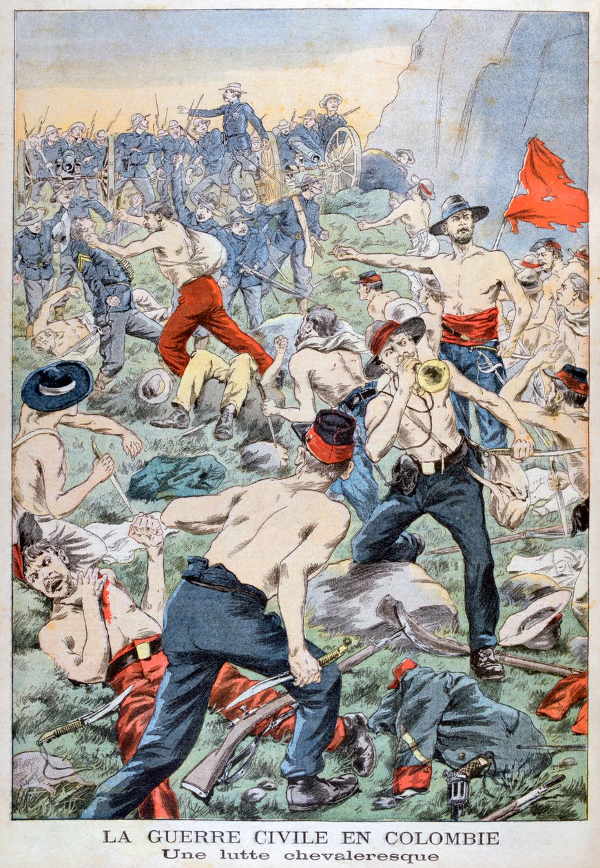 Bin Gün Savaşı, Kolombiya, 1902 by Unbekannt