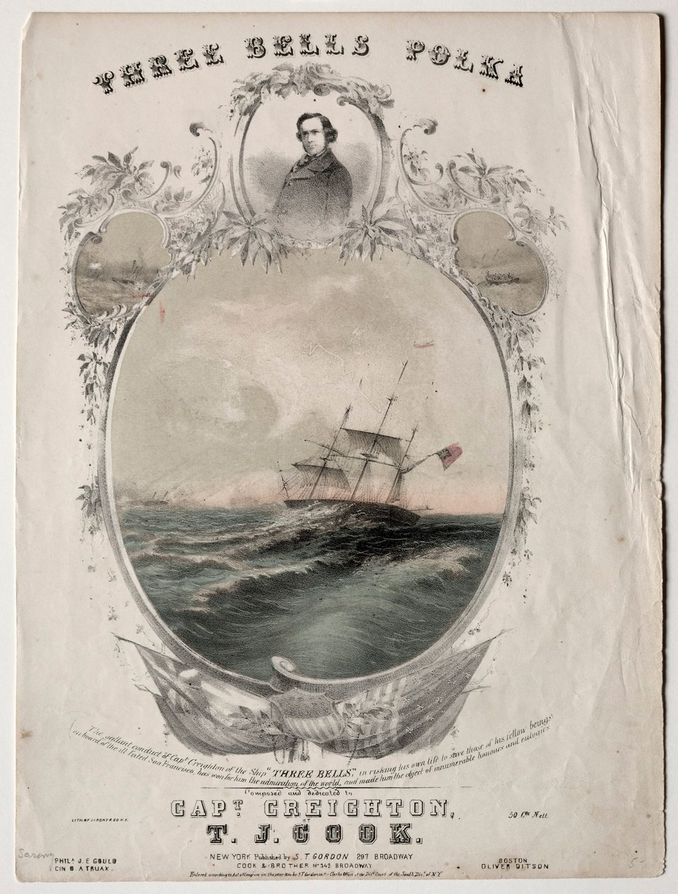 Üç Çan Polka, 1854. by Unbekannt