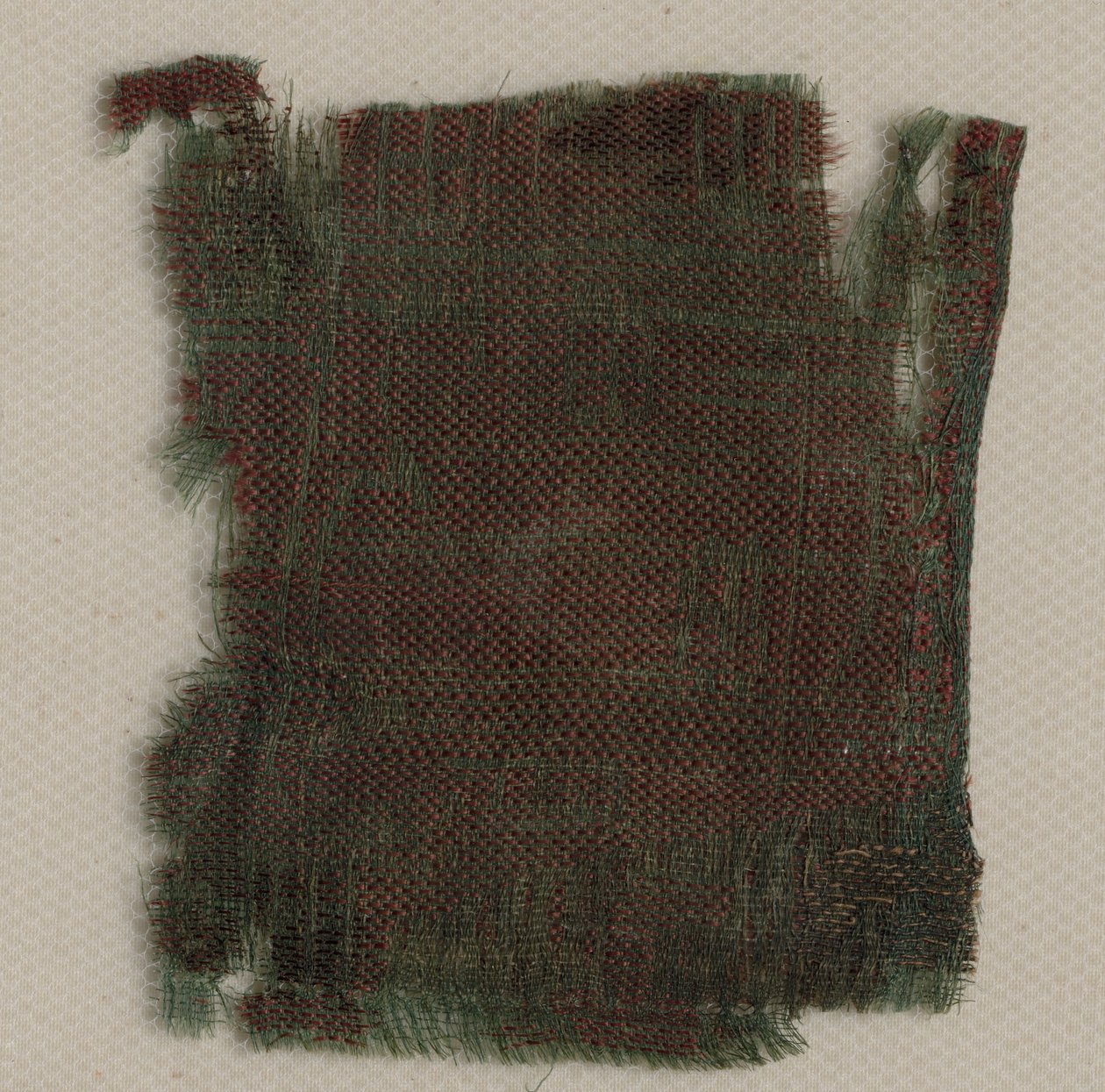 İtalyan Gotik İpeğinin Üç Parçası, 1300'ler. by Unbekannt