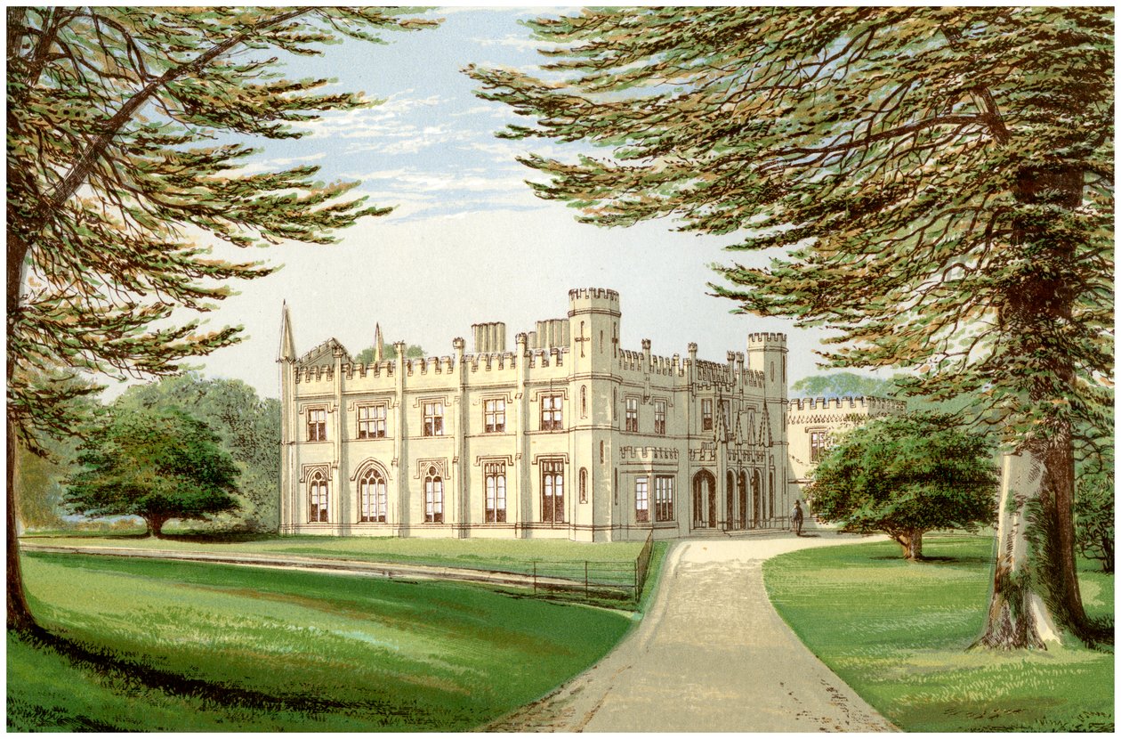 Thrybergh Park, Yorkshire, Fullerton ailesinin evi, c1880 by Unbekannt