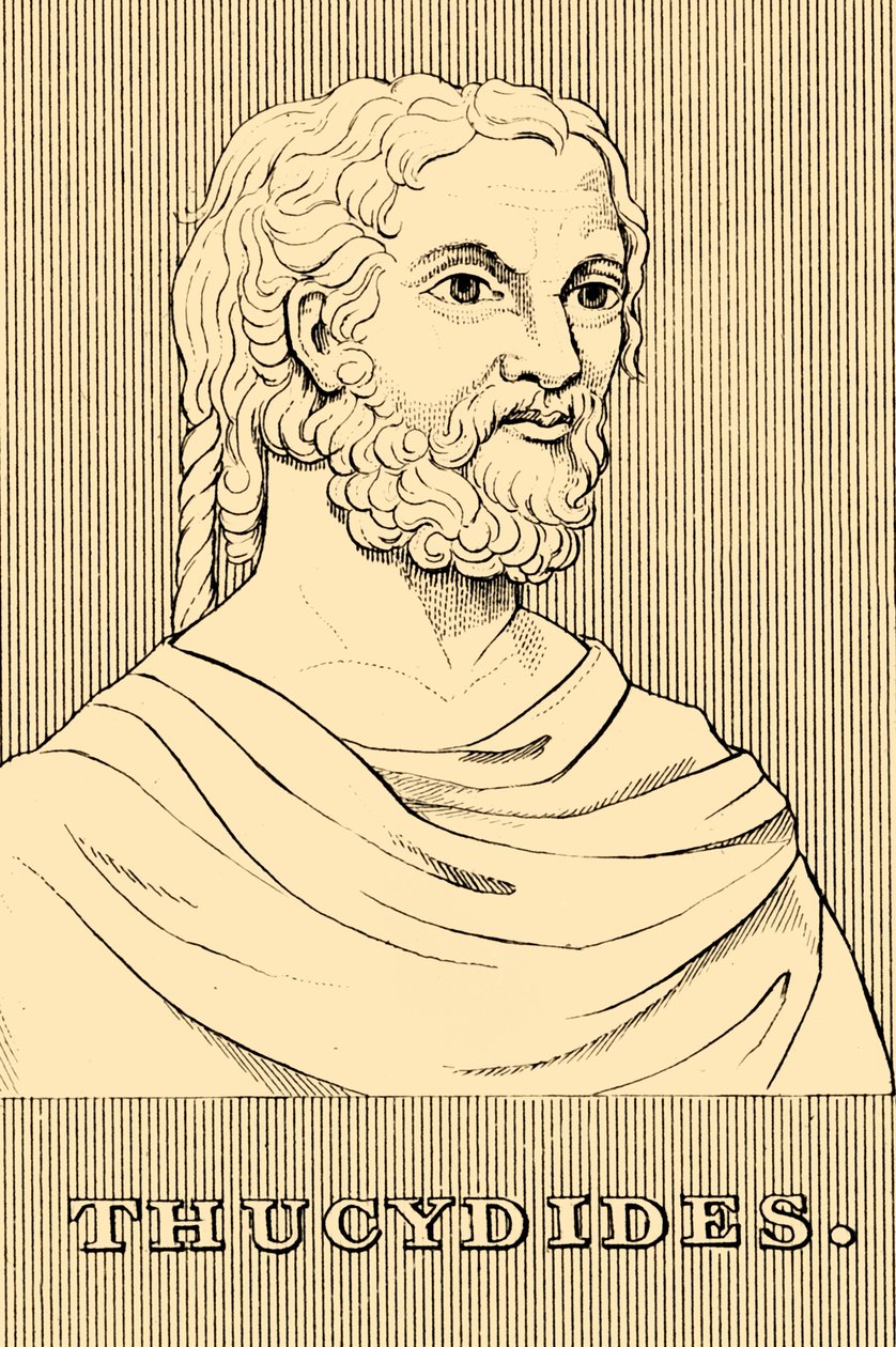 Thucydides, c460-400 M.Ö., 1830. by Unbekannt