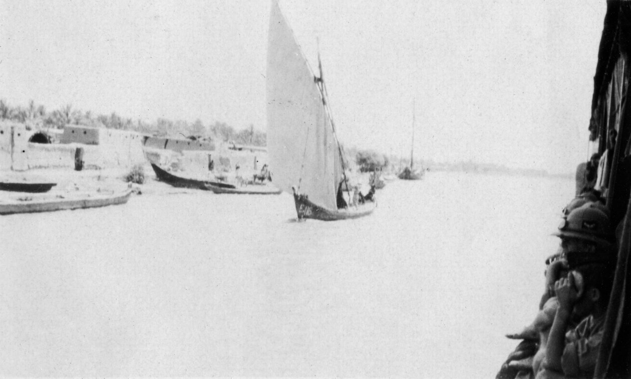 Dicle Nehri, Bağdat, Irak, 1917-1919 by Unbekannt