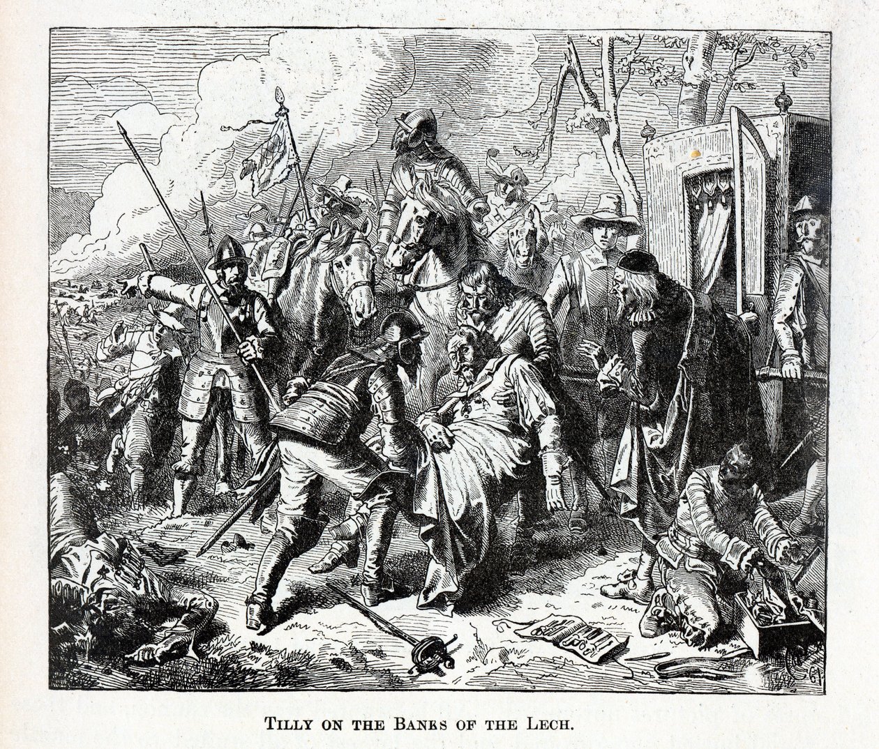 Tilly, Lech Kıyılarında, 1882 by Unbekannt