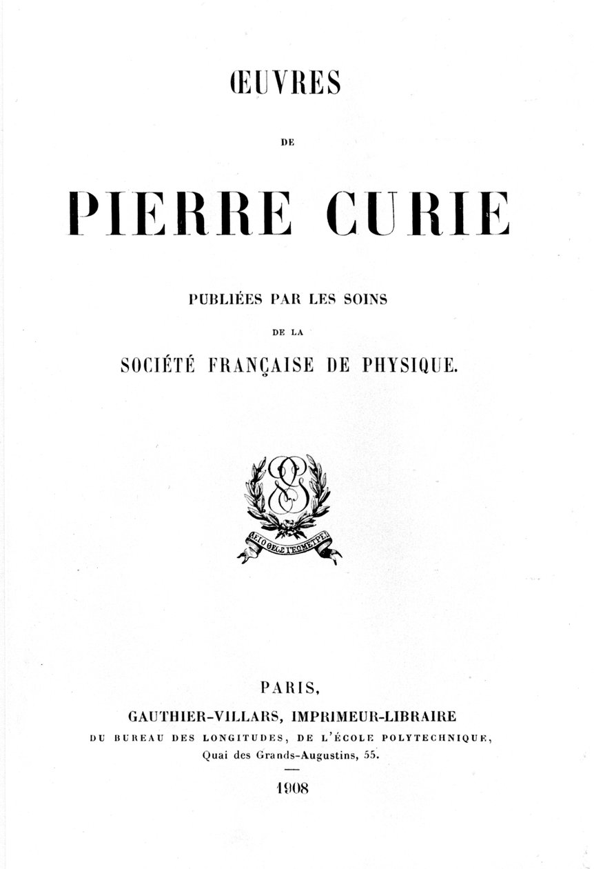 Pierre Curie