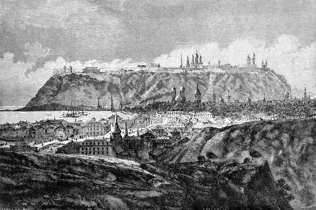 Tobolsk, Sibirya, Rusya, 1895 by Unbekannt