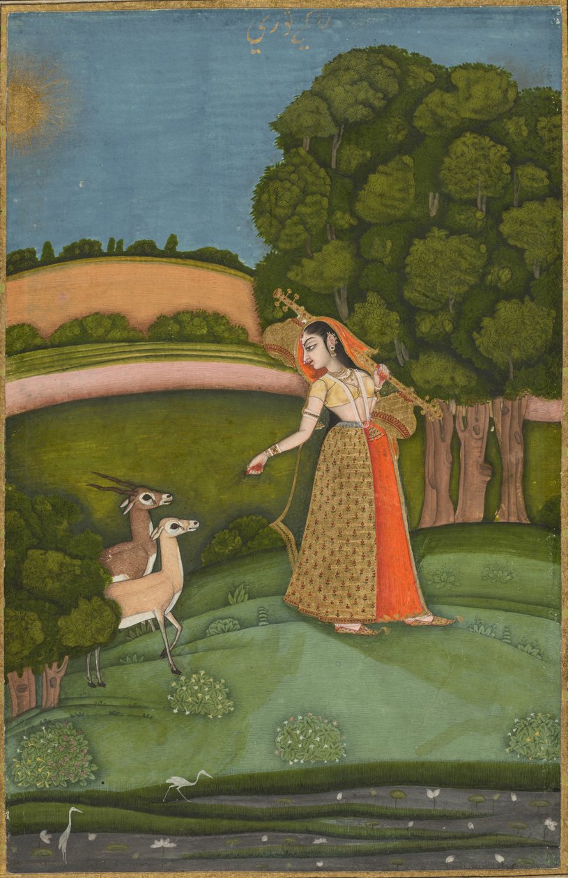 Bir Ragamala Serisinden Todi Ragini by Unbekannt Unbekannt