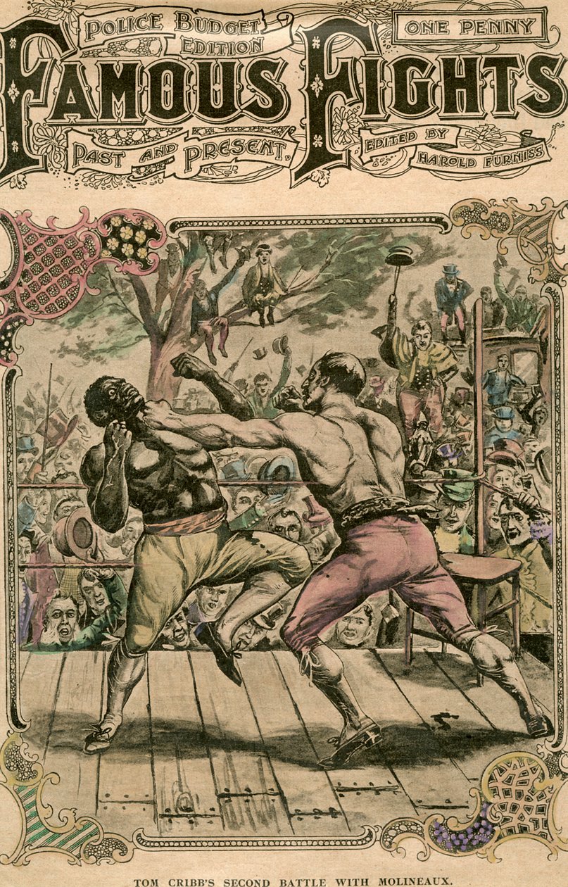 Tom Cribbs, Molineaux ile ikinci savaş, 1811 19. yüzyılın sonları veya 20. yüzyılın başlarında by Unbekannt