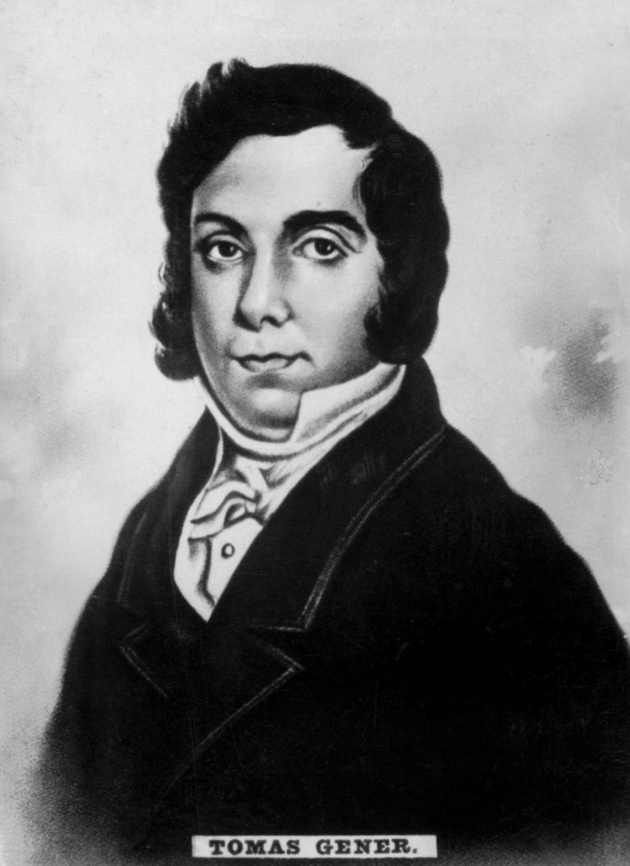 Tomas Gener, 1787-1835, 1920