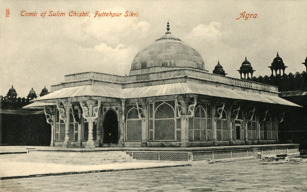 Salim Chishti, Fatehpur Sikri. Ağrı. by Unbekannt