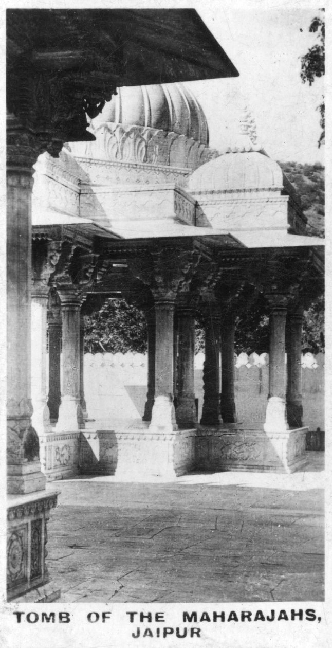 Mihracelerin mezarı, Jaipur, Rajasthan, Hindistan, c1925 by Unbekannt