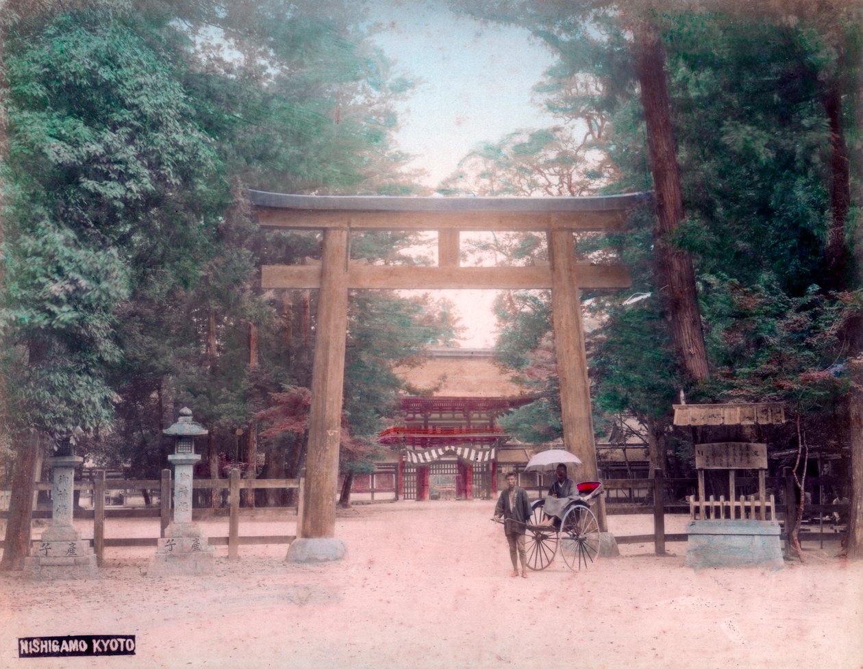Torii, sh hattı eli, Shigeru Nishiga, Ito, Japonya by Unbekannt
