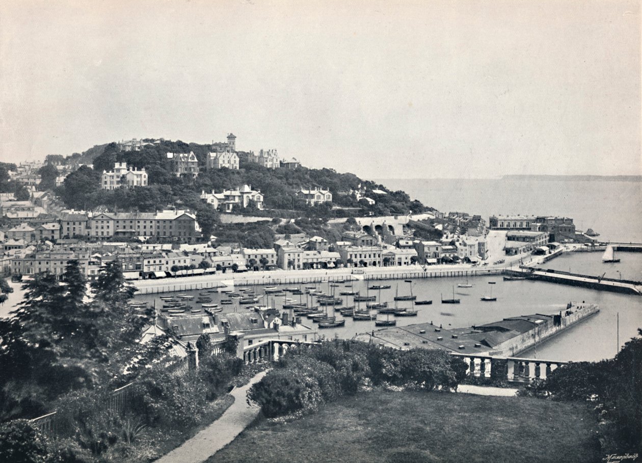 Torquay - Waldron Tepesi'nden Genel Görünüm, 1895 by Unbekannt