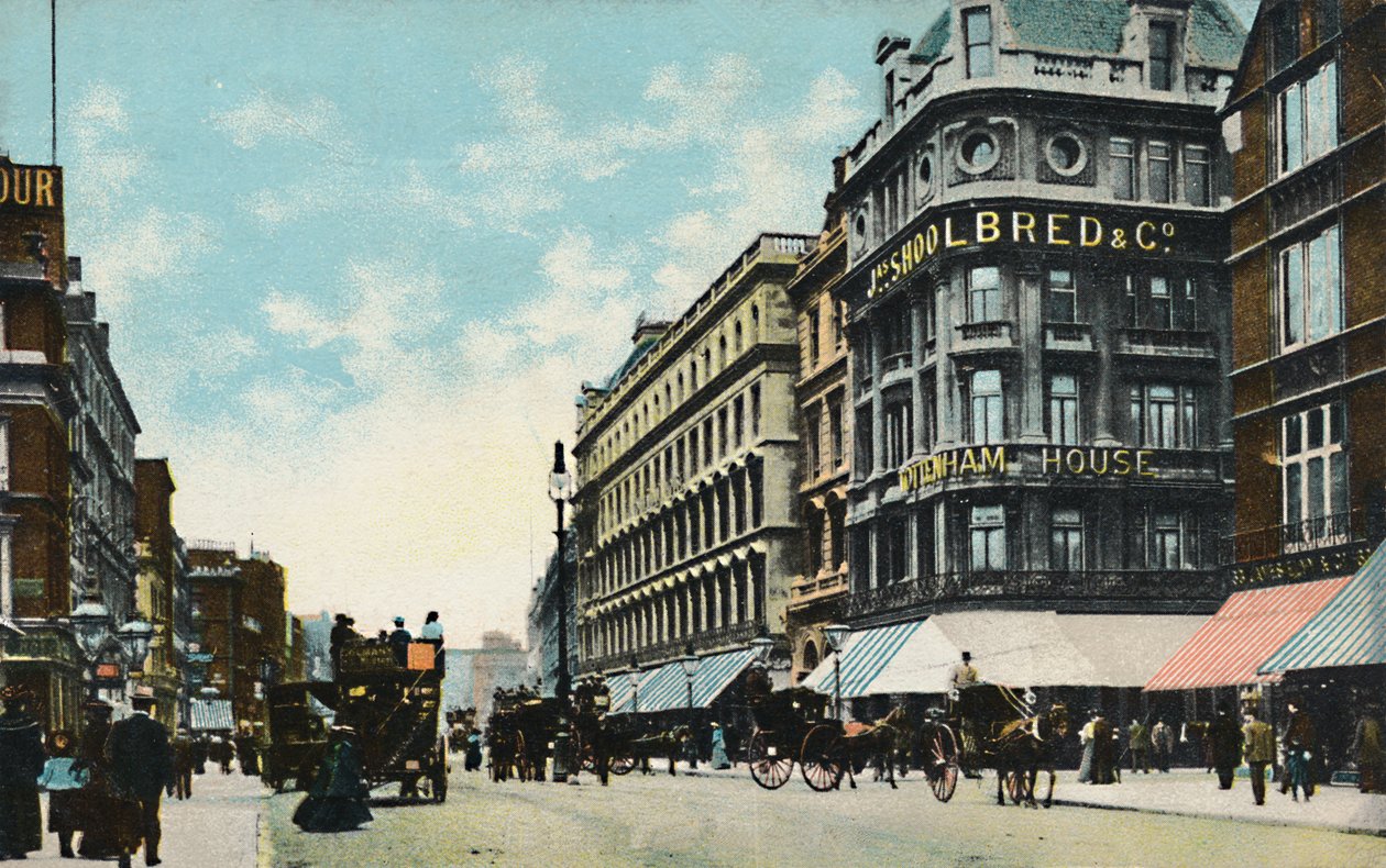 Tottenham Court Road, Londra, 1906. by Unbekannt