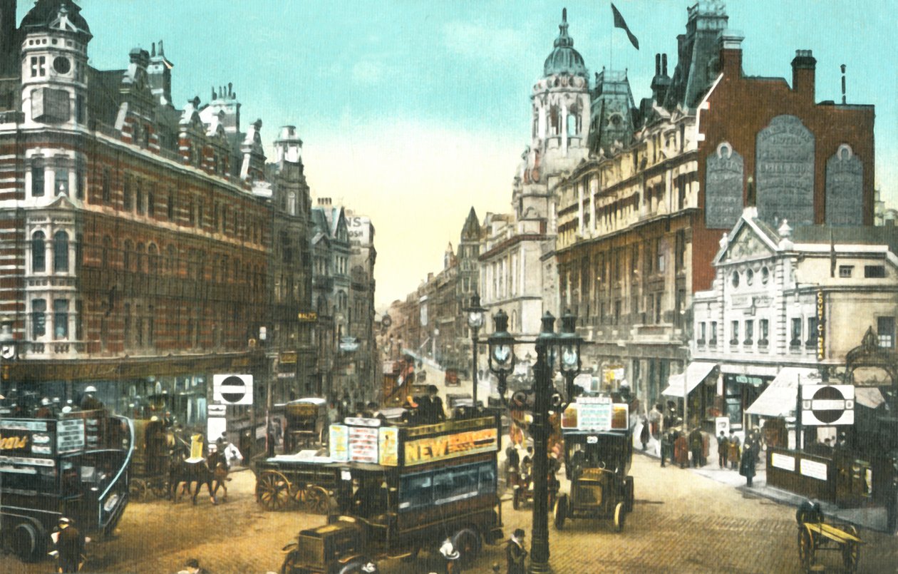 Tottenham Court Road, Londra, . SİL, çoğalt, bkz. 580036379 by Unbekannt
