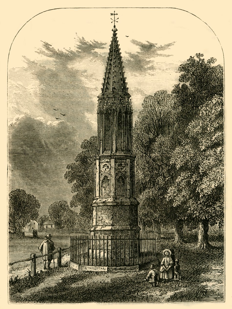 Tottenham High Cross, 1820, c1876. by Unbekannt