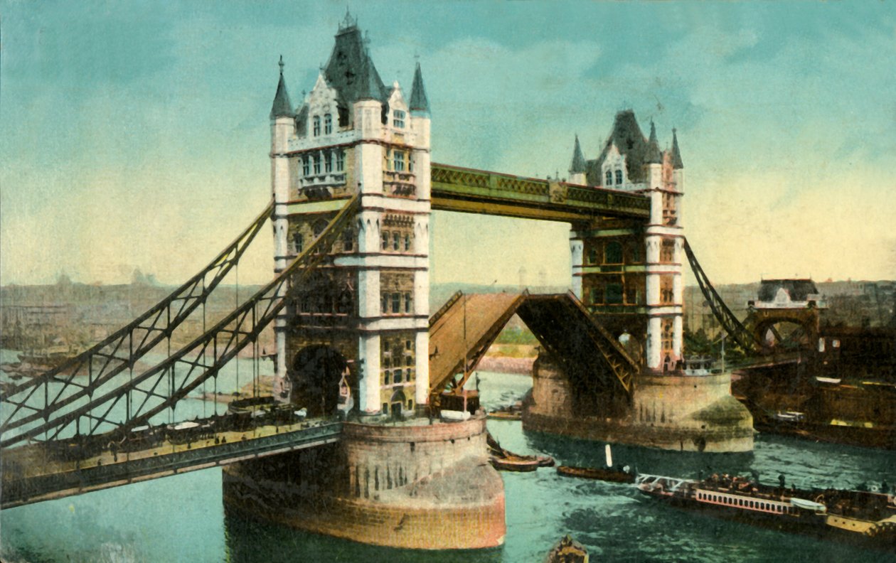 Tower Bridge, Londra, . by Unbekannt