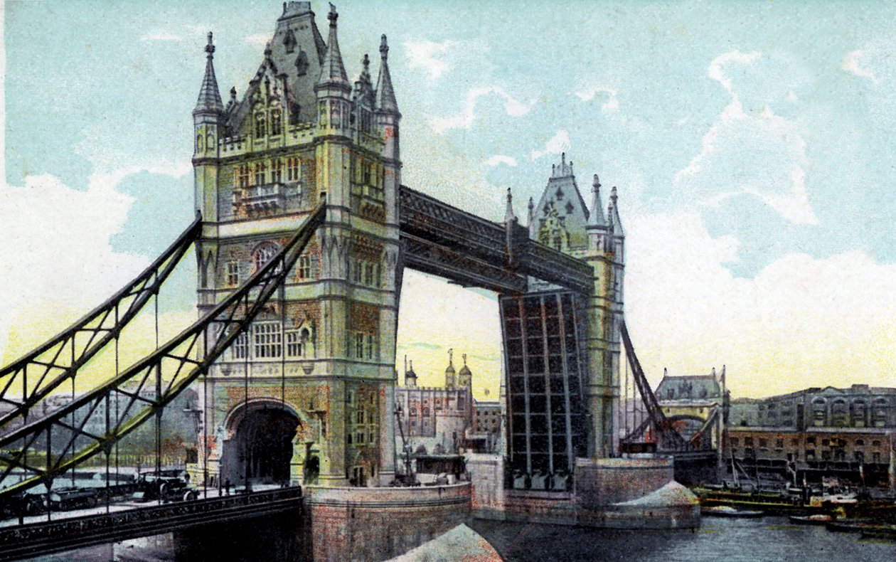 Tower Bridge, Londra, 20. Yüzyıl by Unbekannt