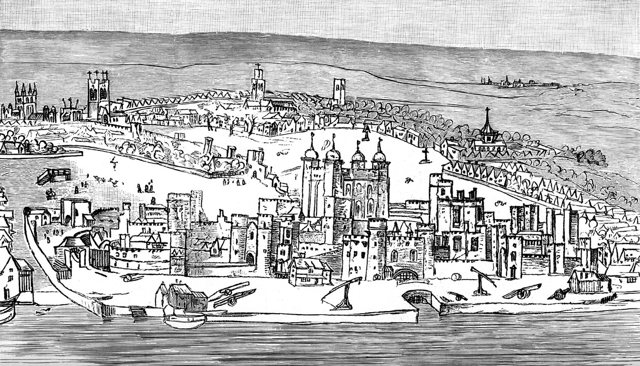 Londra Kulesi, c1543, 1893 by Unbekannt