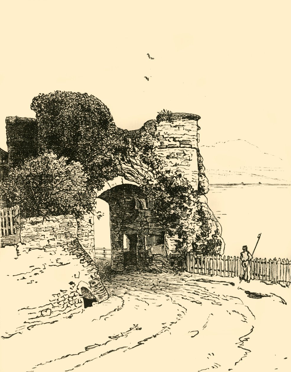 Kasaba Kapısı, Winchelsea, 1898. by Unbekannt