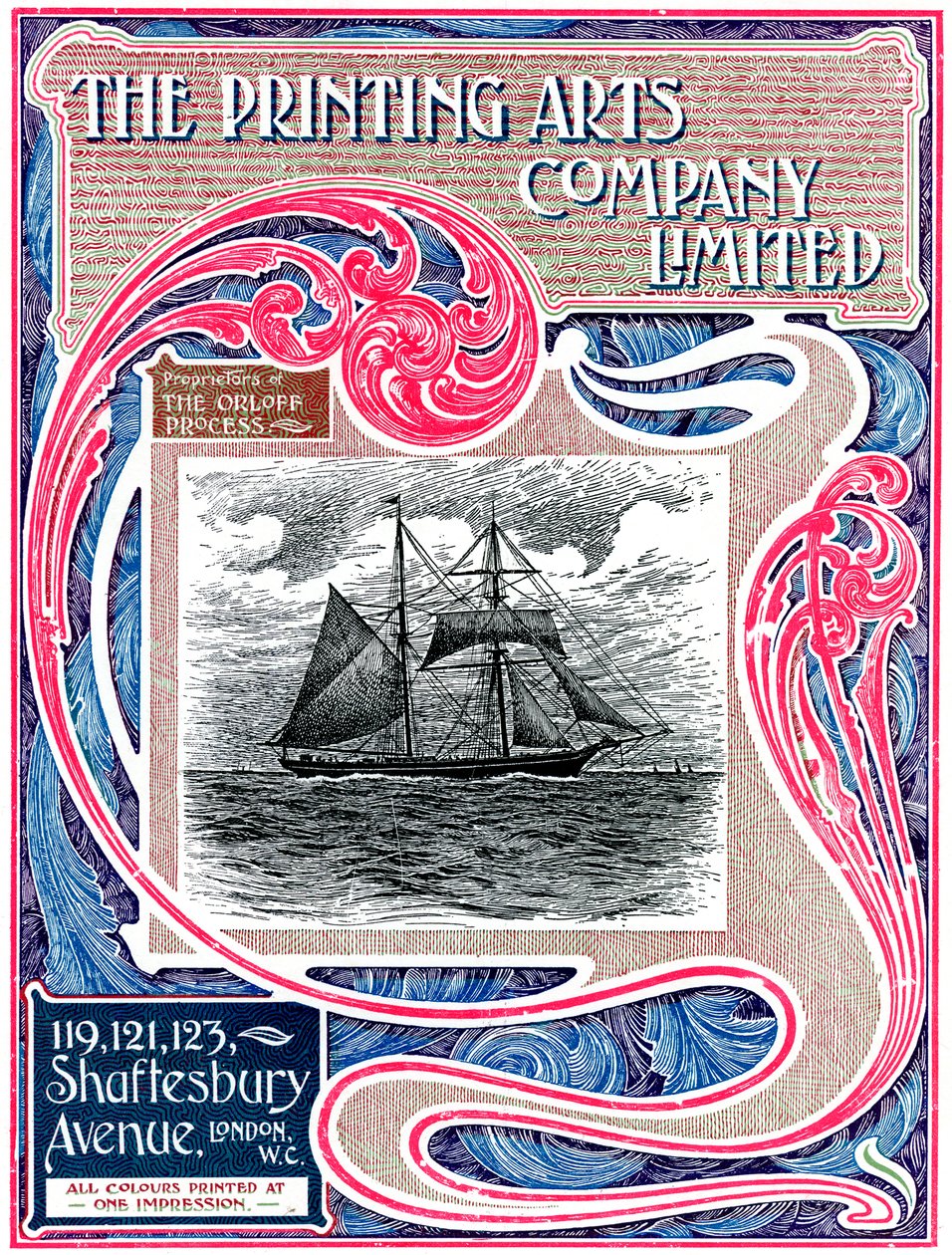 The Printing Arts Company Limited için ticari reklam, Londra, 1902-1903 by Unbekannt