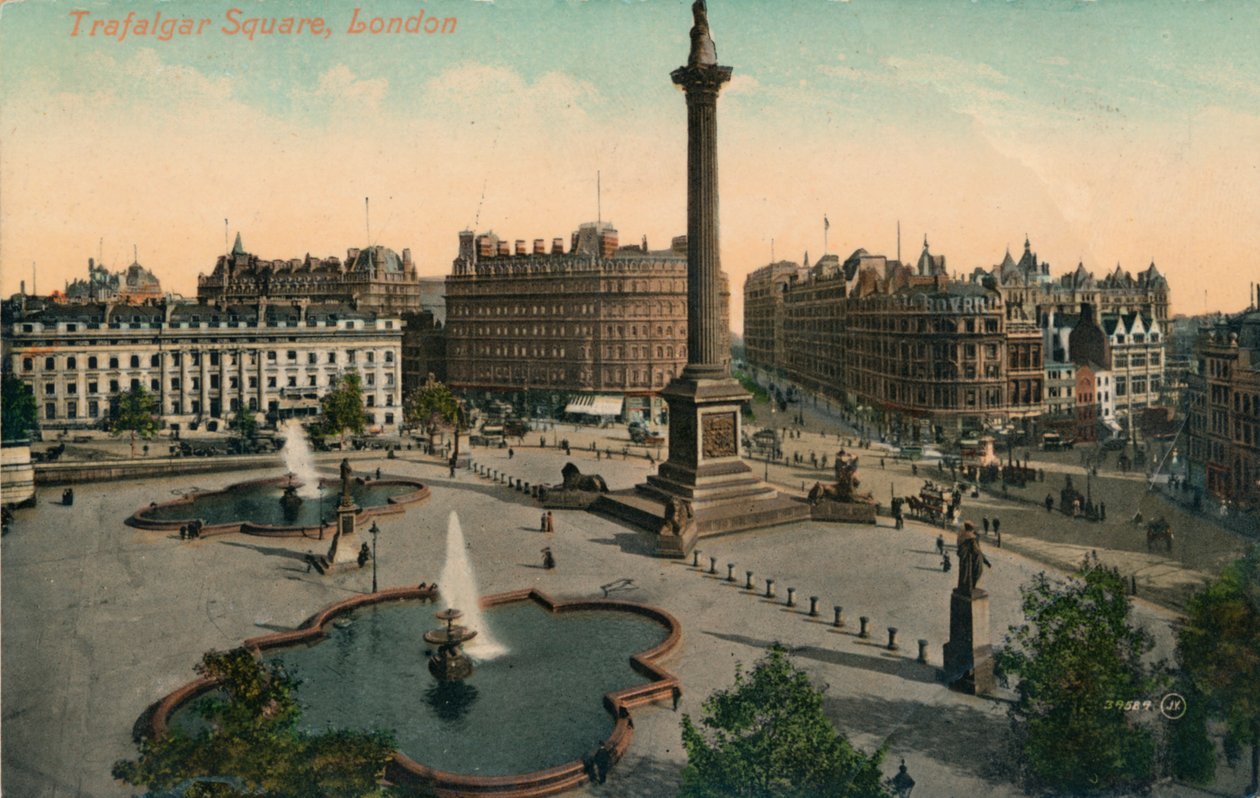 Trafalgar Meydanı, Londra, c1900. by Unbekannt