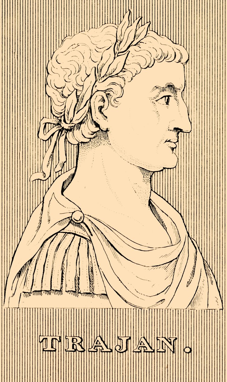 Trajan, 53-117, 1830. by Unbekannt