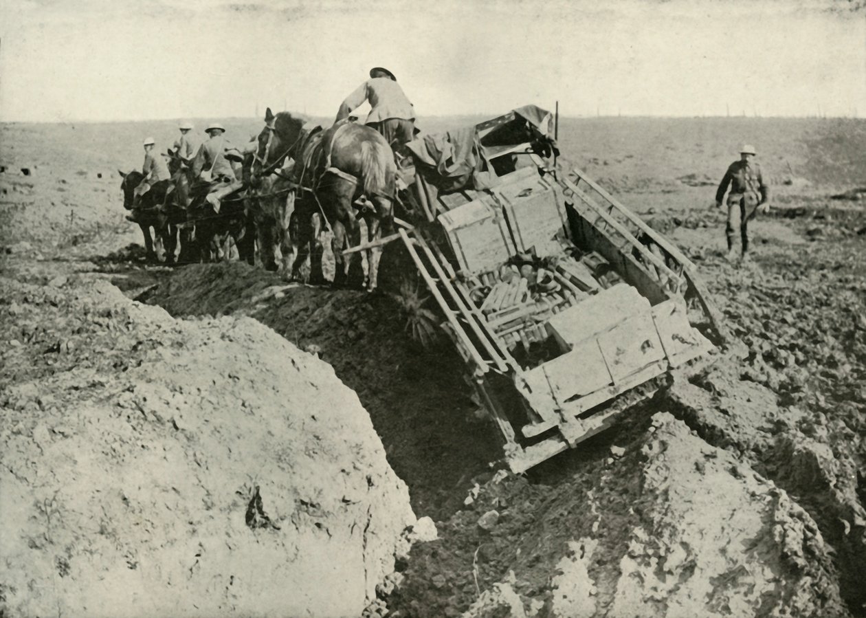 Cephede Ulaşım Zorlukları, 1919. by Unbekannt