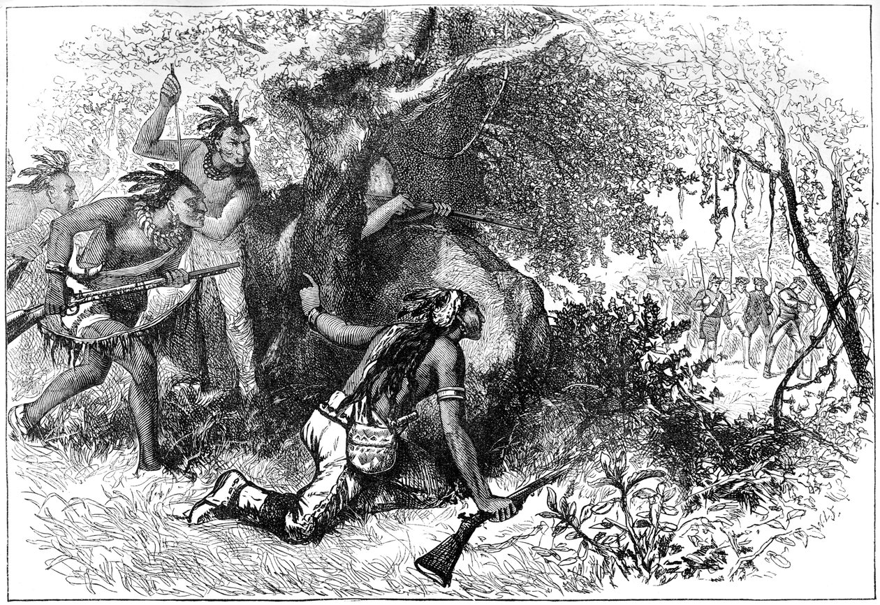Cherokeelerin İhaneti, 18. yüzyıl c1880 by Unbekannt