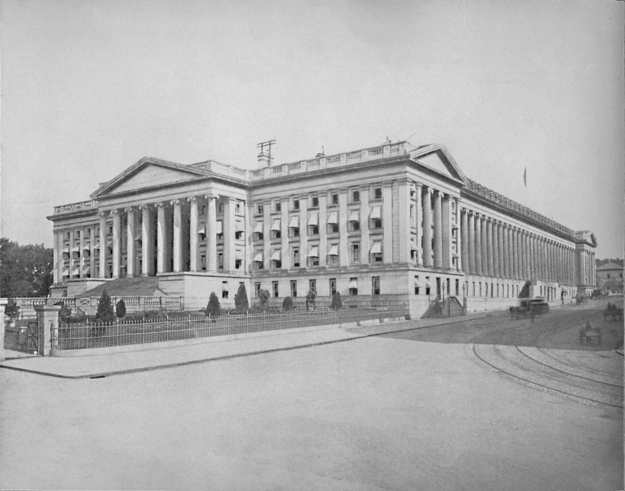 Hazine Binası, Washington, DC, c1897. by Unbekannt