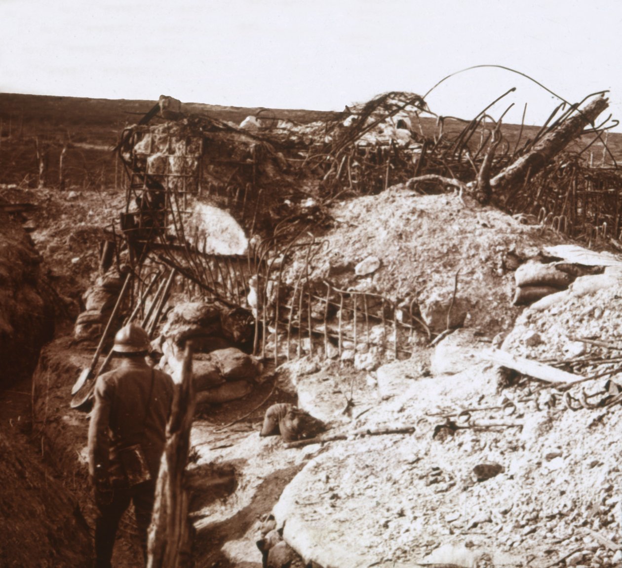Siperler, Mont Haut, kuzey Fransa, c1914-c1918 by Unbekannt