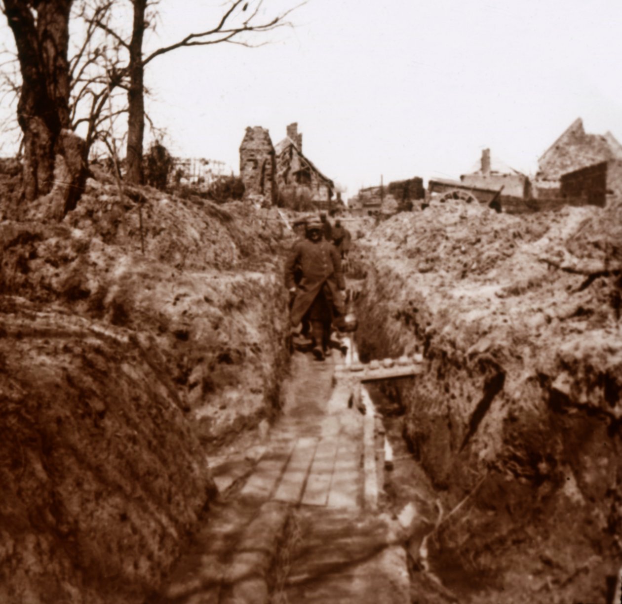Siperler, Somme, kuzey Fransa, c1914-c1918 by Unbekannt