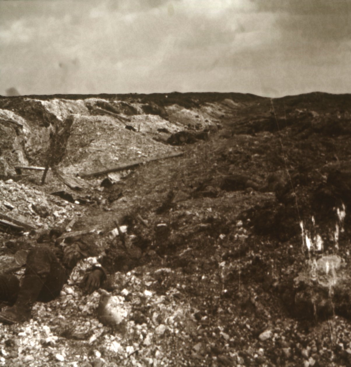 Siperler, Somme, kuzey Fransa, c1914-c1918 by Unbekannt