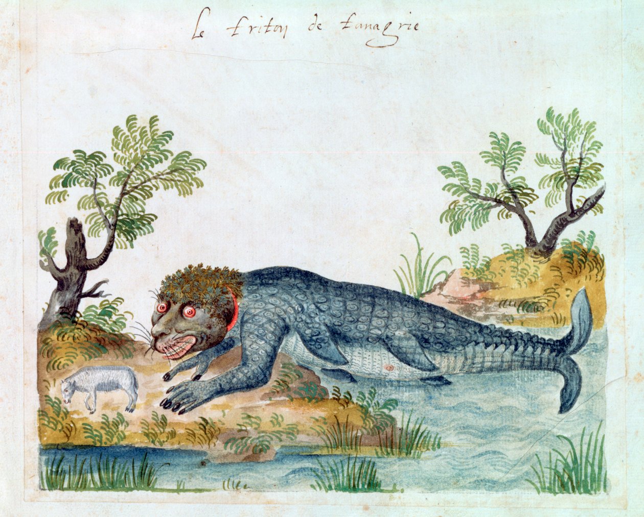 Triton, 16. yüzyıl by Unbekannt