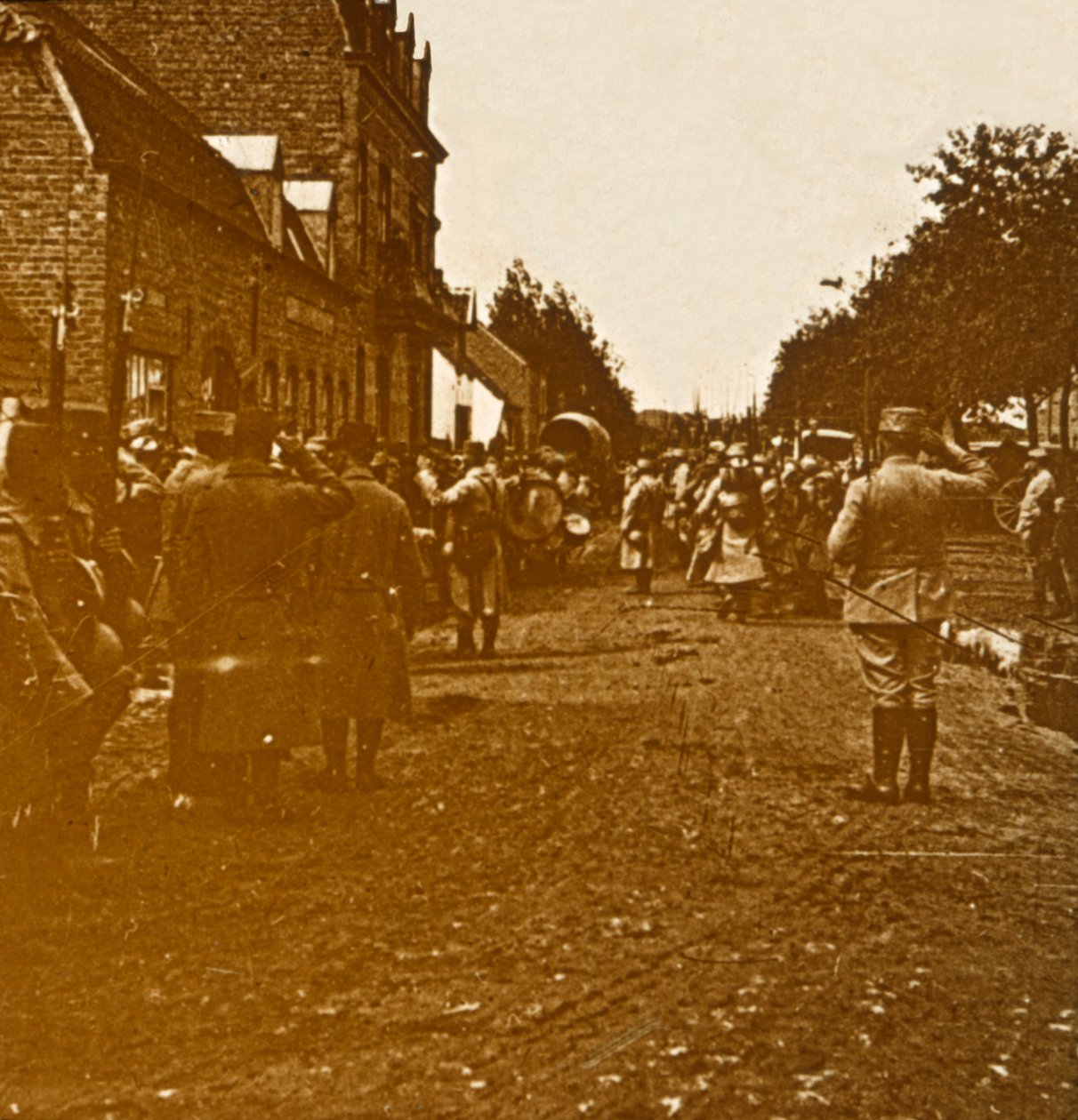 Askerler ayrılıyor, c1914-c1918 by Unbekannt