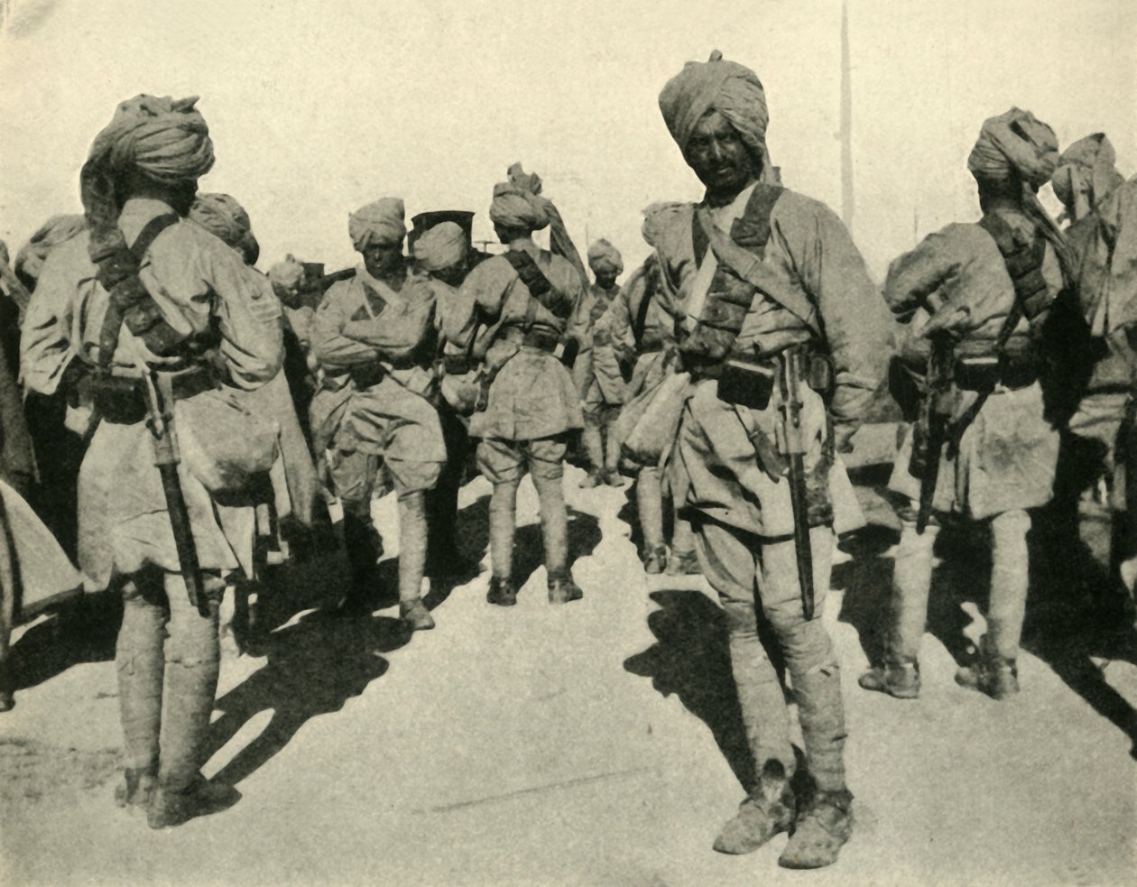 Sirhind Tugayının Birlikleri, Flanders, Birinci Dünya Savaşı, 1914, c1920. by Unbekannt