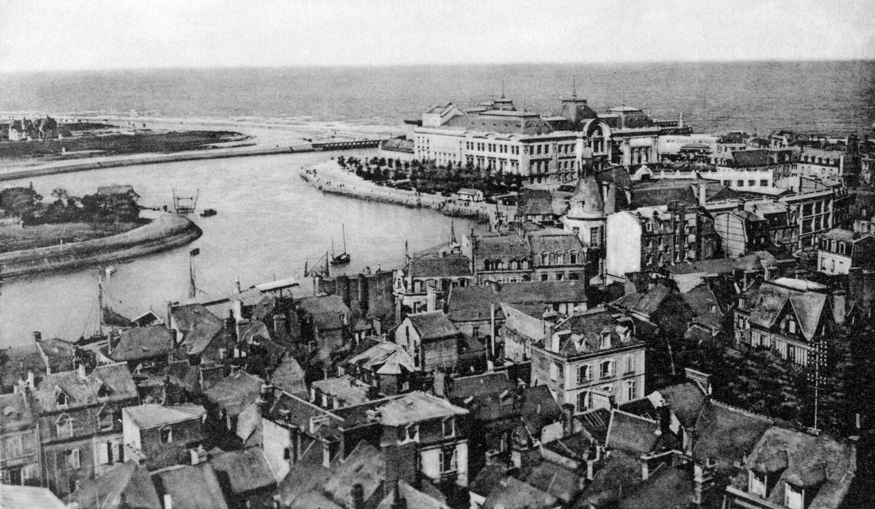 Trouville, Fransa, c1920
