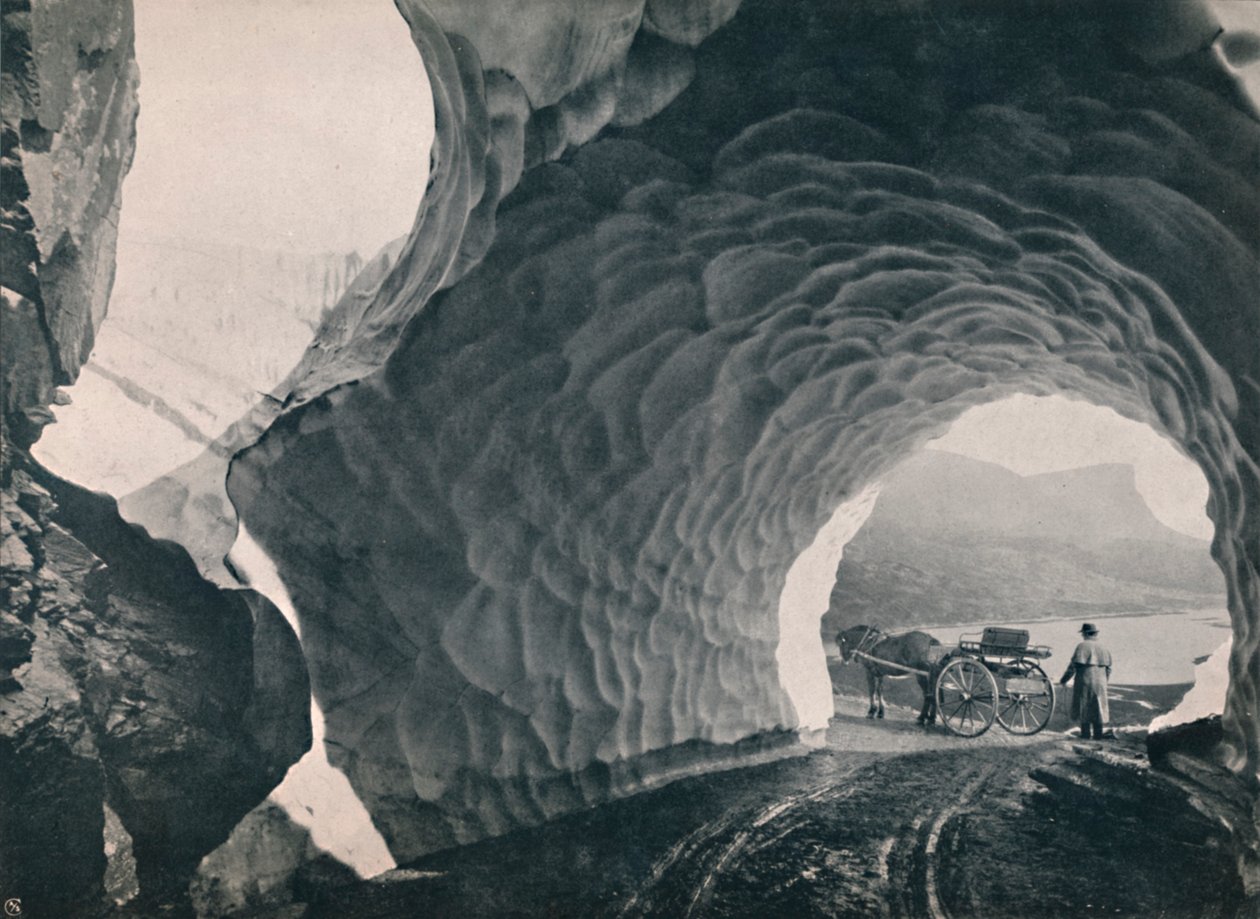 Karda tünel, Hauklid Geçidi, 1914. by Unbekannt